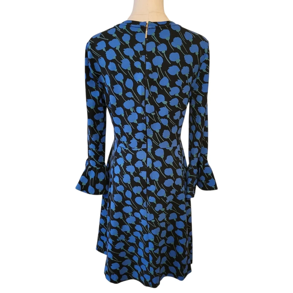 Kate Spade Poetic Floral Ponte Knit Dress Size Medium‎
